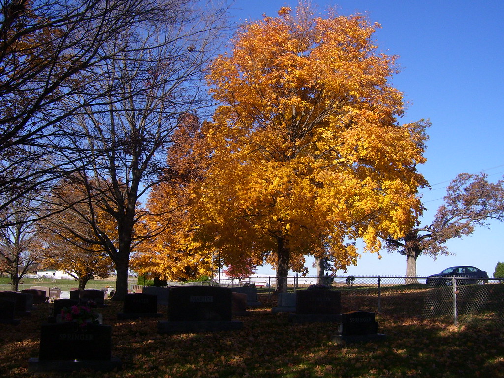 Hopedale IL Hopedale Mennonite Cemetery Karas Hall Flickr