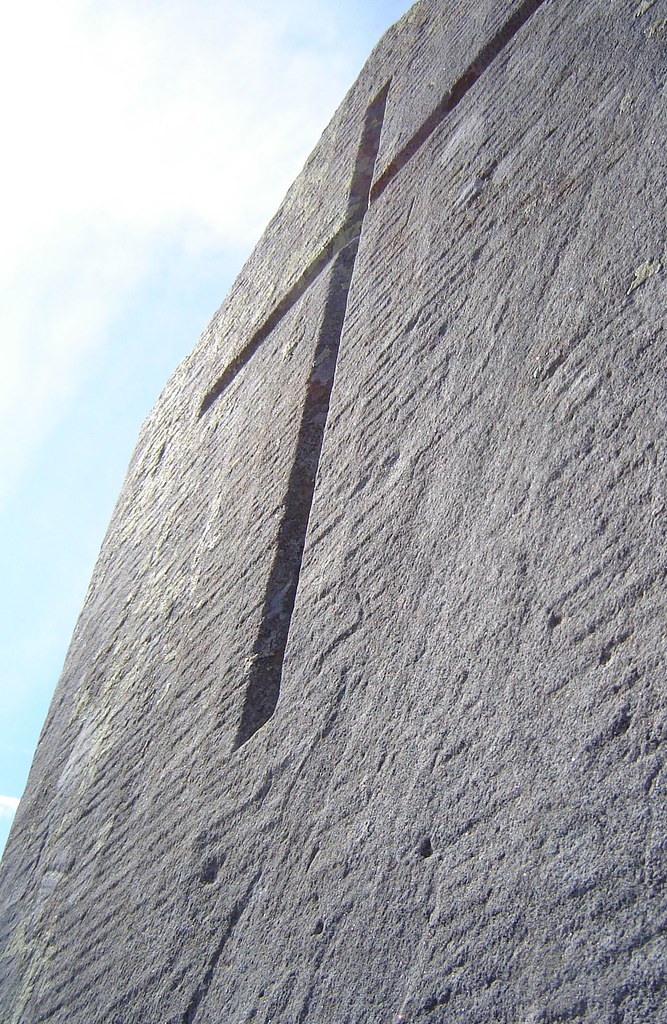 Simplicity A tombstone marks a grave in the old Holy Trini… Flickr