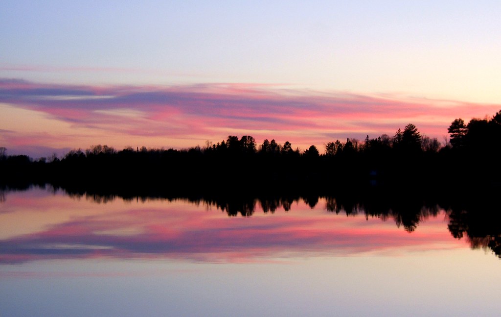 Mirror Long lake, Eveleth, MN Micky** Flickr
