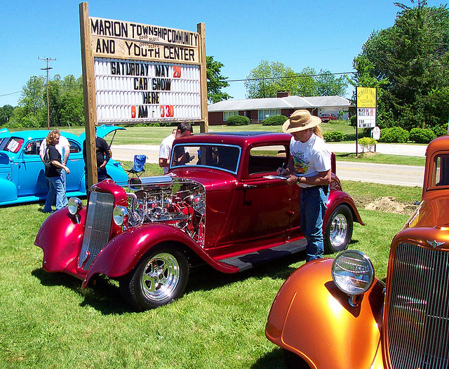 Judging the Stockdale, Ohio Car Show a photo on Flickriver
