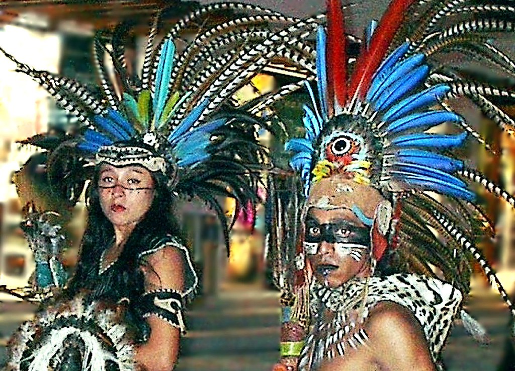 Mayan Warriors Ok so they were just dressed to look like w… Flickr