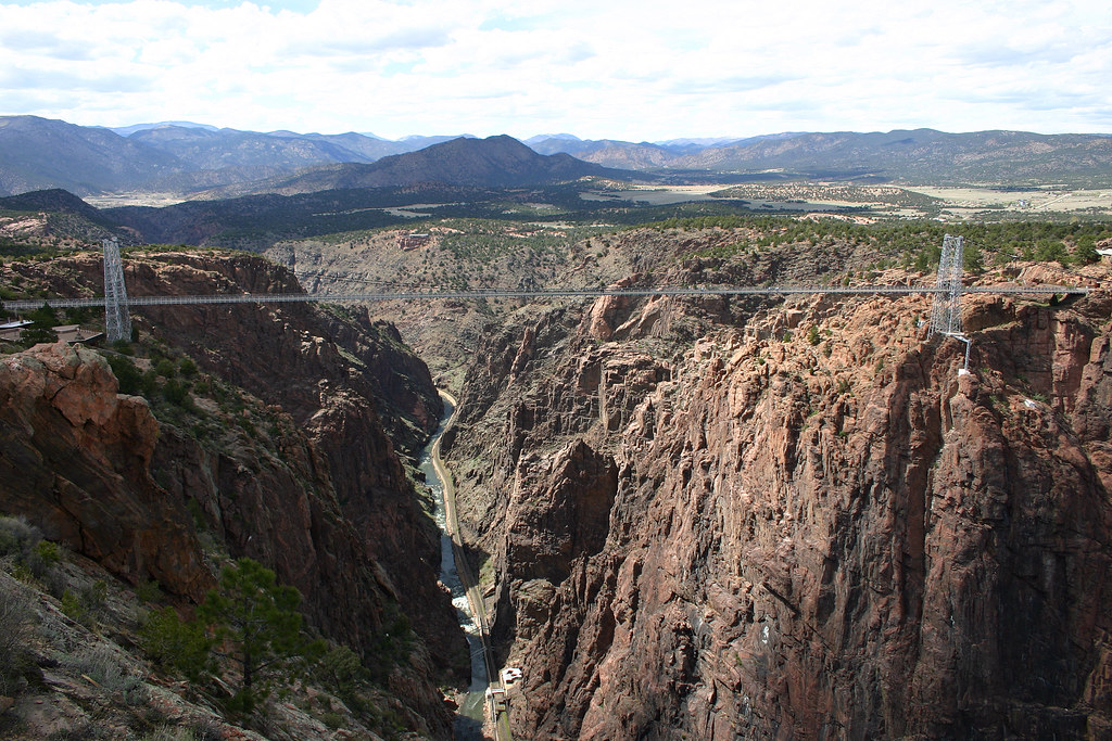 Royal Suspension Bridge Royal May 2005 We rod… Flickr