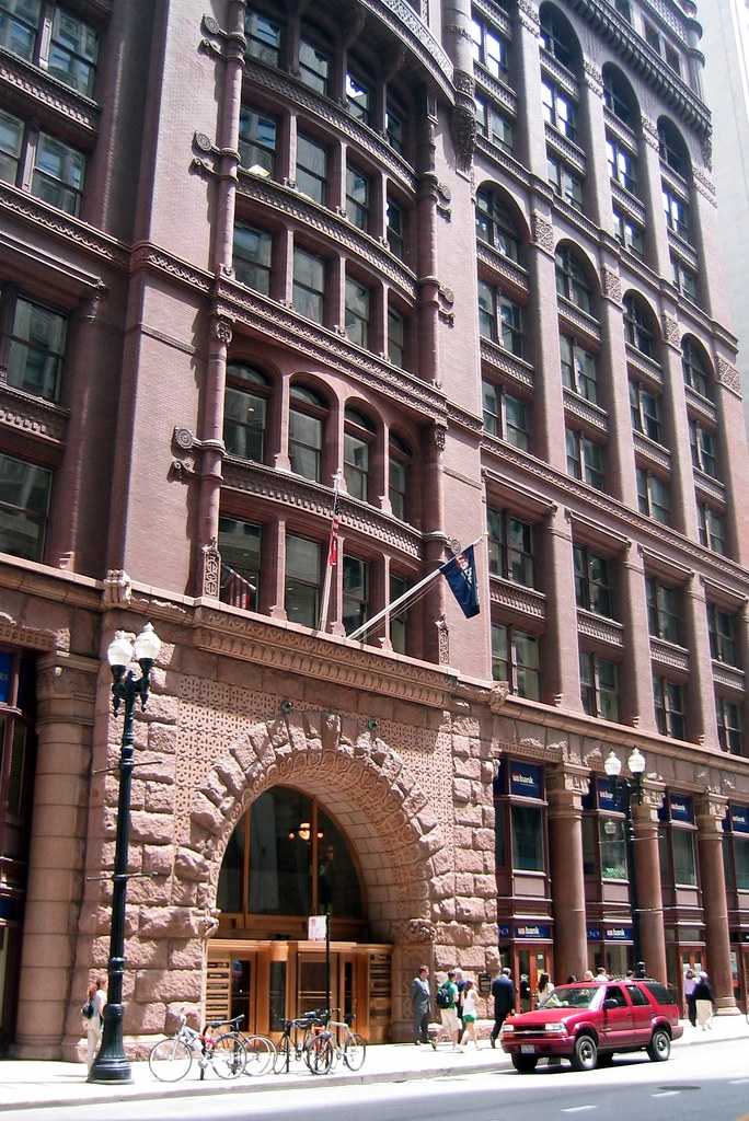 Chicago Rookery The powerful exterior of this building, w… Flickr