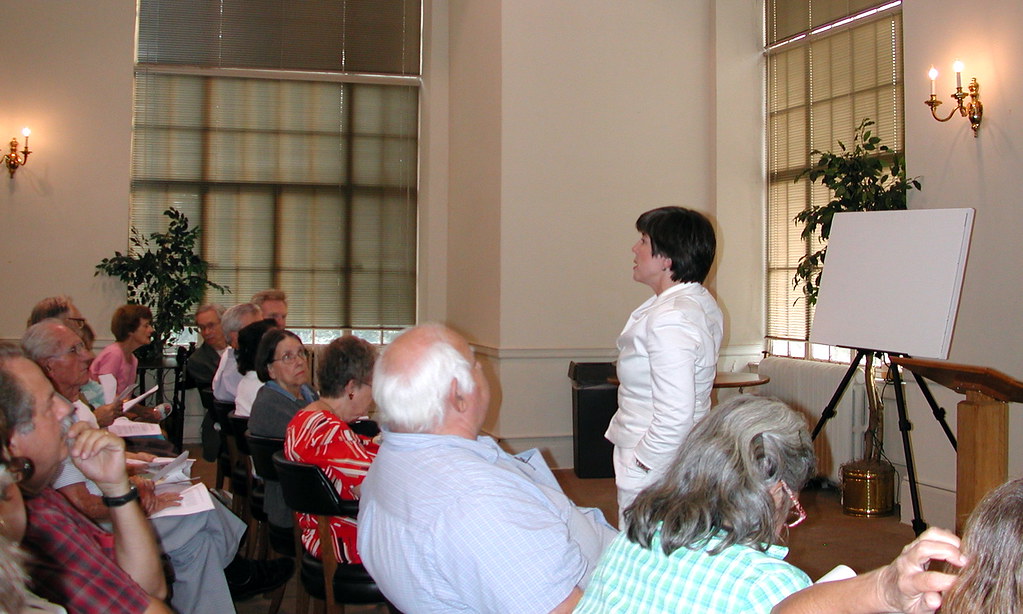 Shelley Addresses the Crowd Town Hall Meeting with City Co… Flickr