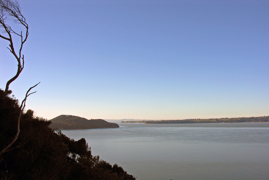 Manukau Harbour entrance, Auckland, from Huia Point, 27 Ju… Flickr