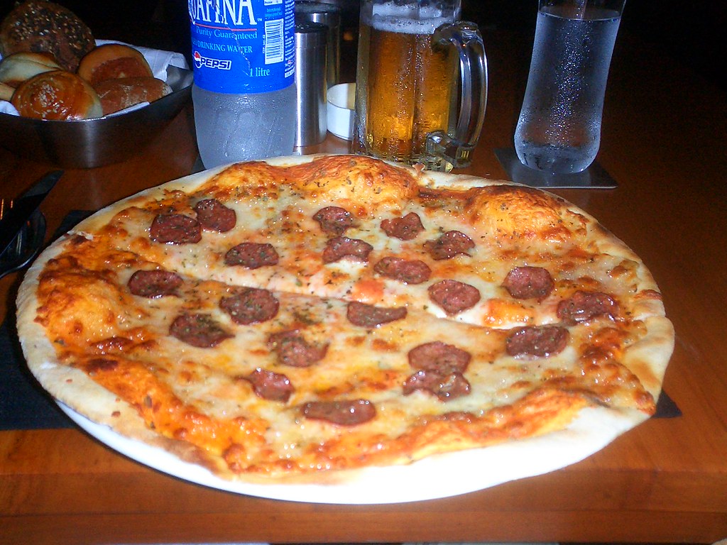 Lambpepperoni pizza micah craig Flickr