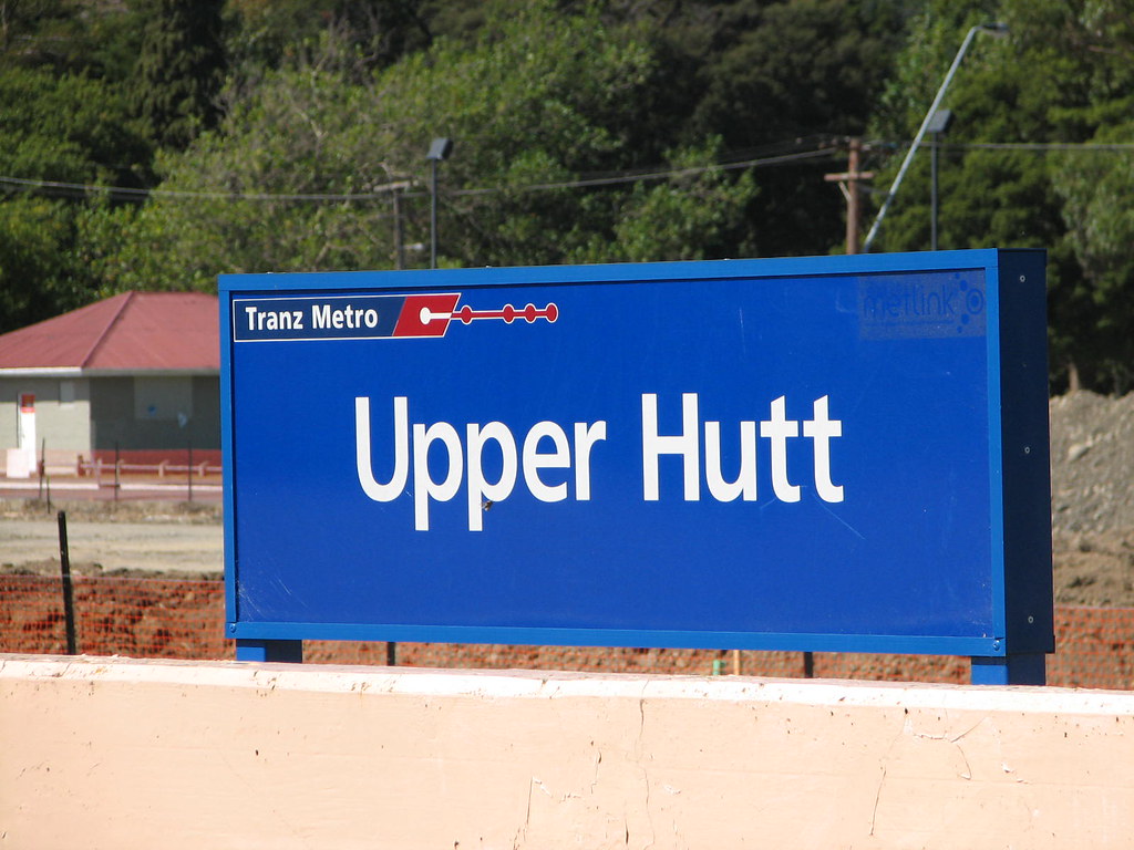 Upper Hutt Railway Station Upper Hutt Noticeboard Flickr