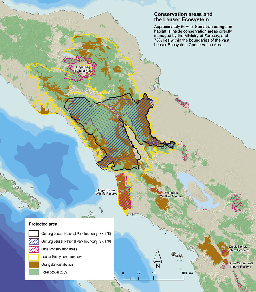 Conservation areas and the Leuser Ecosystem Approximately … Flickr