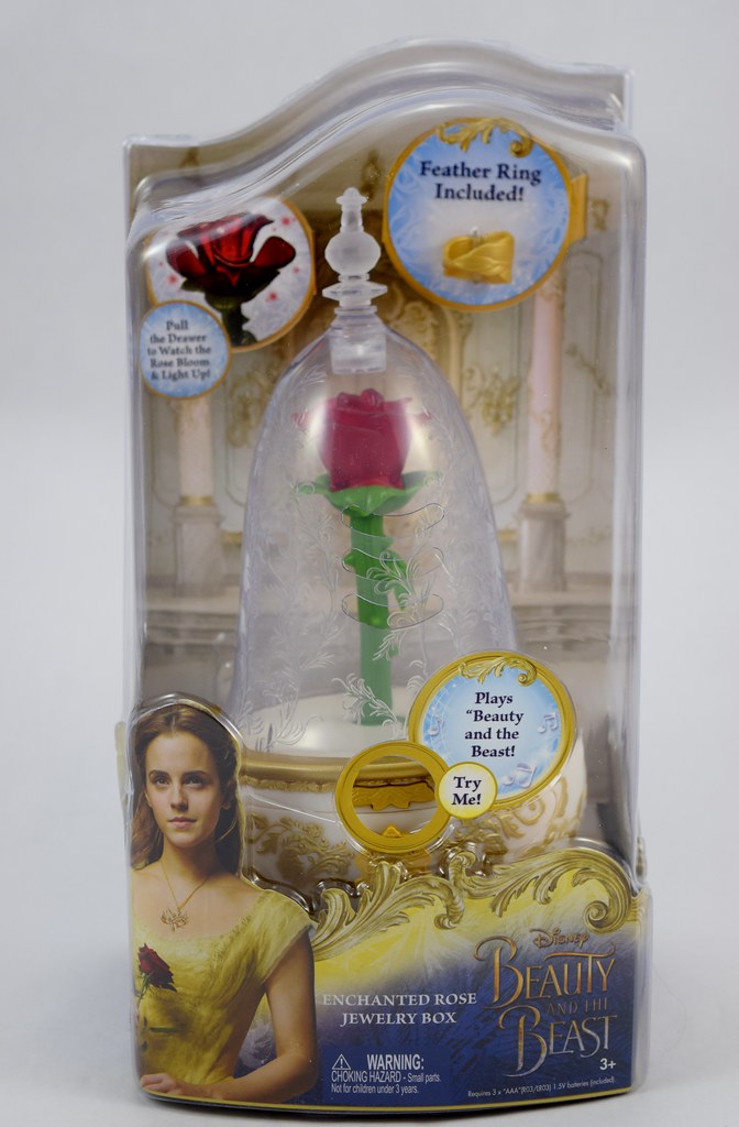 Beauty and the Beast Enchanted Rose Jewelry Box by Jakks P… Flickr