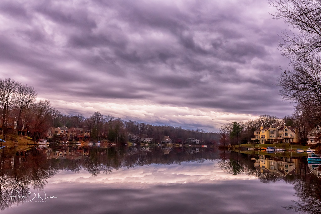Lake Audubon Cloudscape Lake Audubon cloudy day shoot Flickr