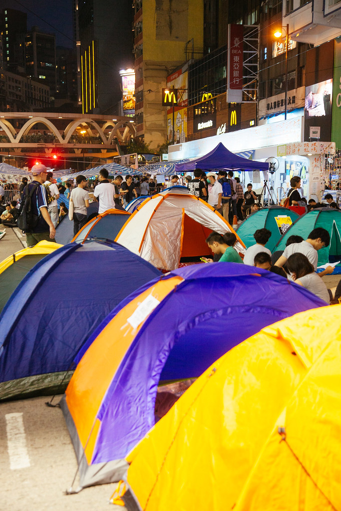 Hong Kong Umbrella Revolution 20141014 Umbrella Revolutio… Flickr