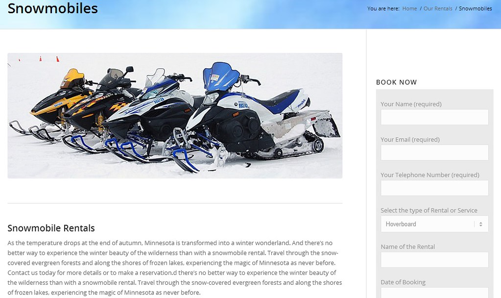 Snowmobile rentals around Dassel & Minneapolis, Minnesota?… Flickr