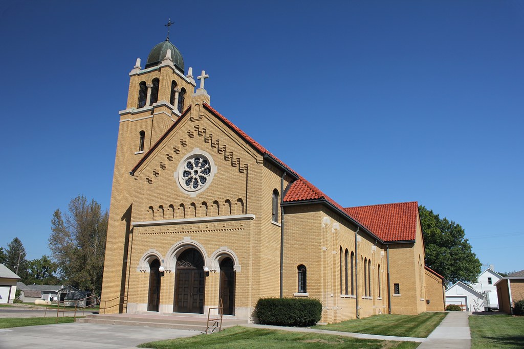 St. Leo's Catholic Church Snyder, NE Tom McLaughlin Flickr