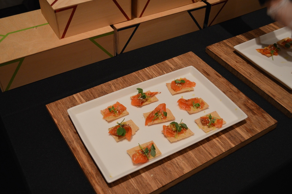 Taverna Restaurant Delicious salmon appetizers. Jacksonville Public