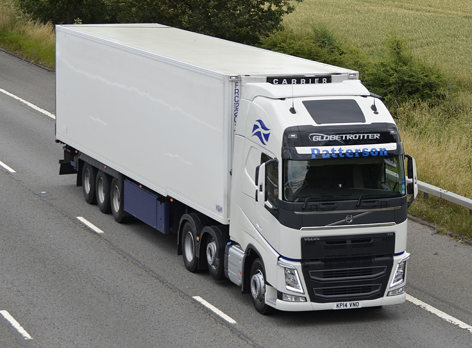 Patterson KP14VNO M1 Brockhall 08/07/2014 Harry's On The Road Truck