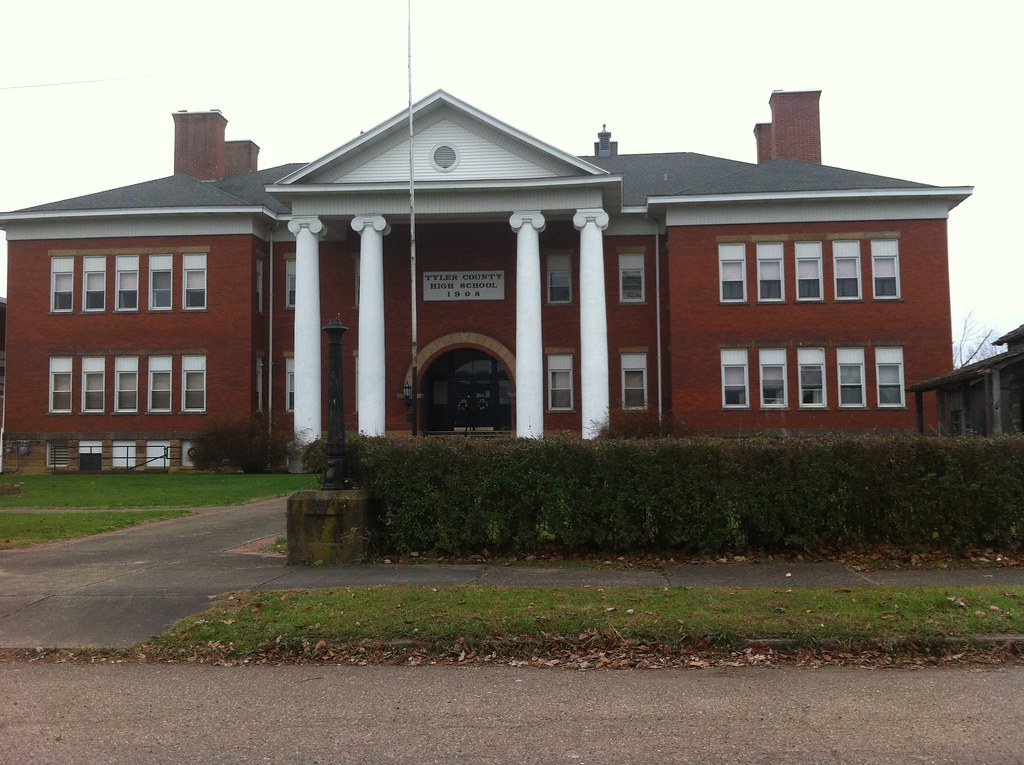 Tyler County Museum former high school Middlebourne, WV Flickr