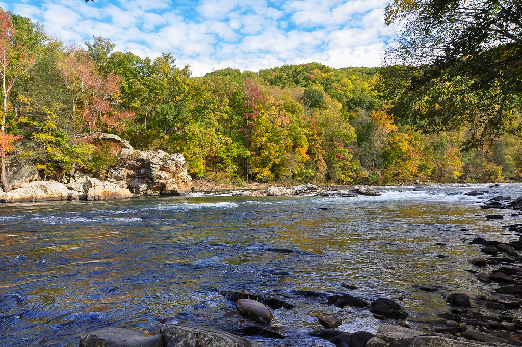 Nolichucky River This was taken from our campsite on the N… Flickr