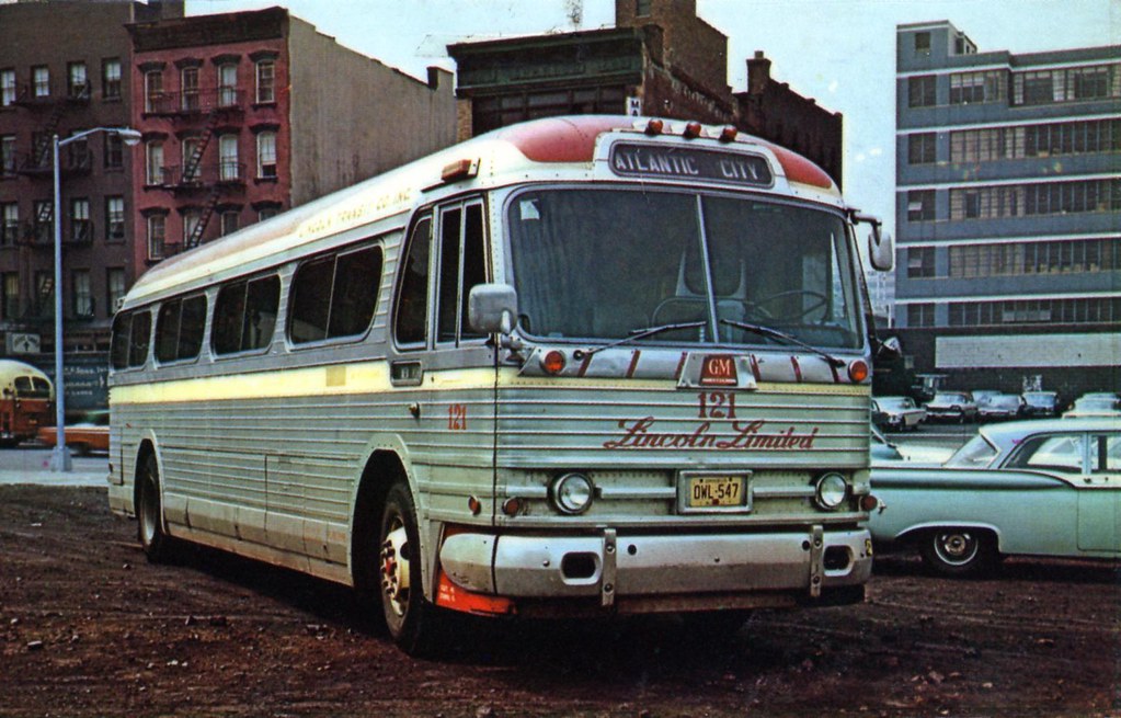 Lincoln Air Conditioned Bus Atlantic City NJ Arrived Atlan… Flickr