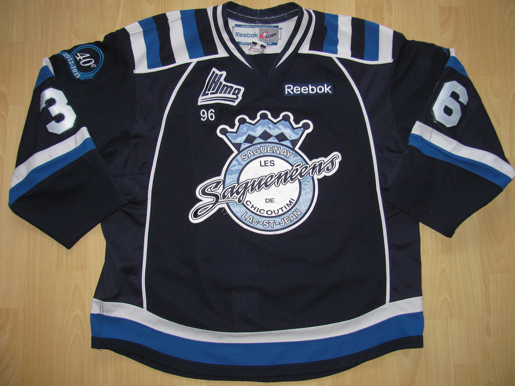 Chicoutimi Sagueneens 2012 2013 Game Worn Jersey Flickr