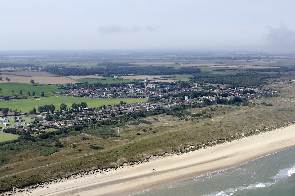 Winterton On Sea aerial image east coast of Norfolk UK Flickr