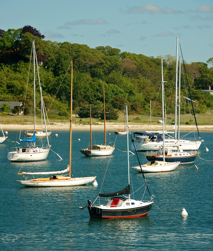 Boats in Vineyard Haven Harbor This is the Vineyard Haven … Flickr