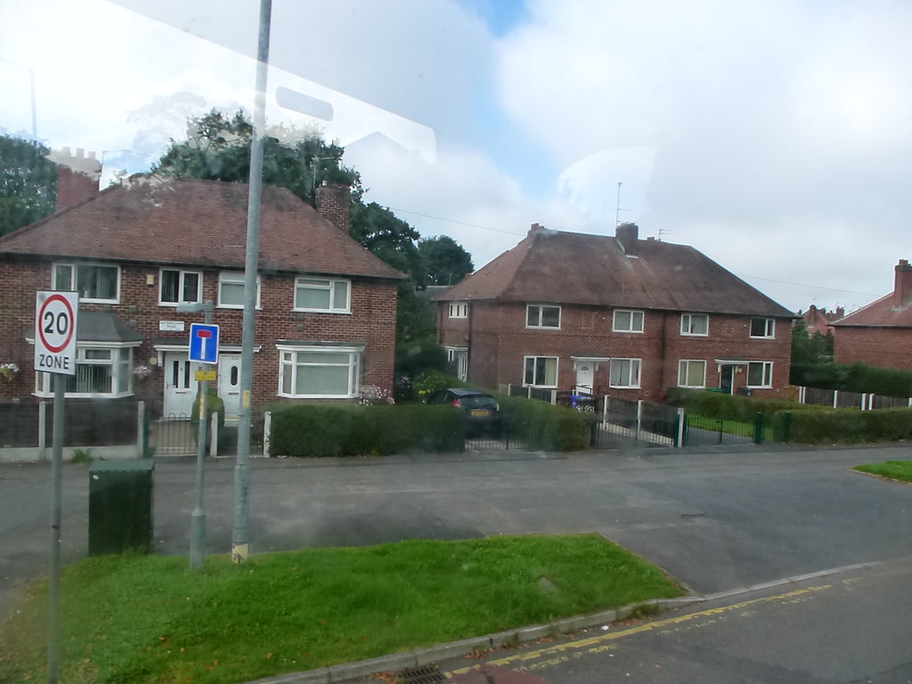 Altrincham Road, Benchill This was originally a main road … Flickr