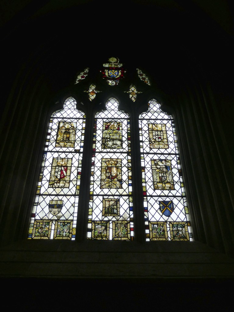 Stained glass window Wells Cathedral carolyngifford Flickr