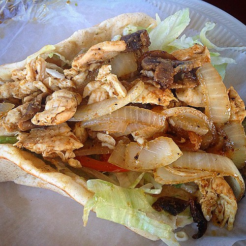 Chicken stir fry pita at windycitygrille pita stirfry … Flickr