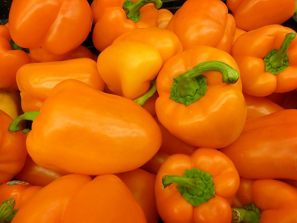 Orange Bell Peppers arbyreed Flickr