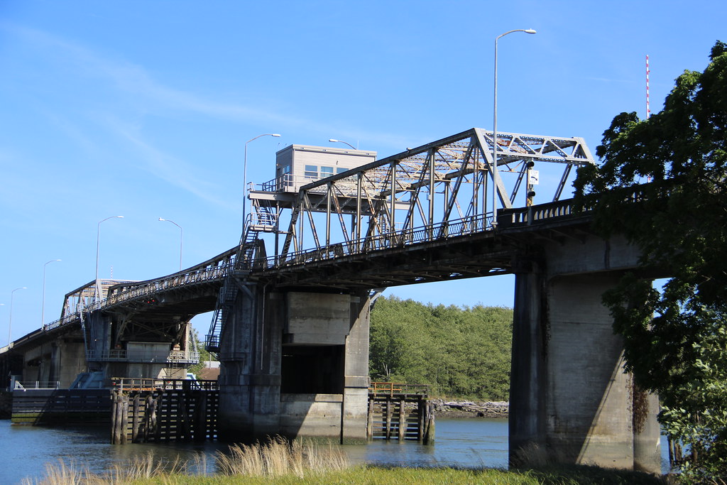 US Hwy 101 Hoquiam River Bridge (Hoquiam, Washington) a photo on