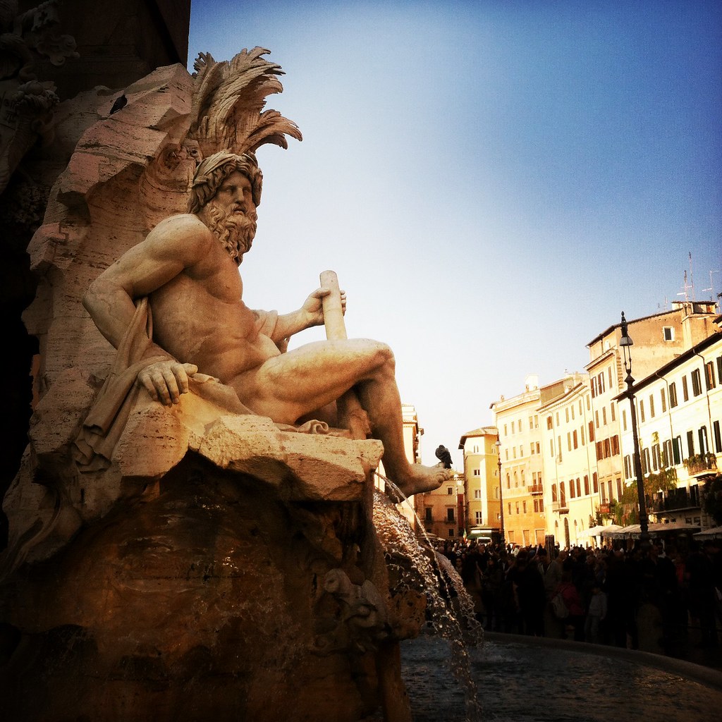 Magnificent Bernini .. Rome The centerpiece of Rome's beau… Flickr