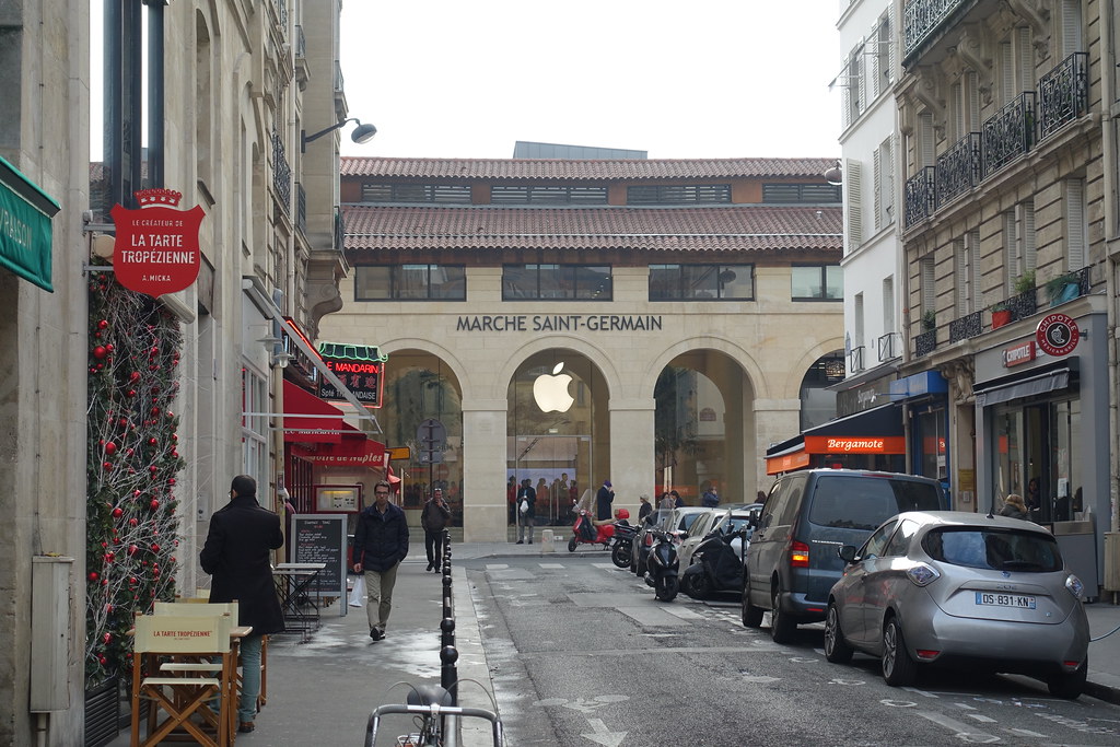 Apple Store Marché SaintGermain Paris Guilhem Vellut Flickr