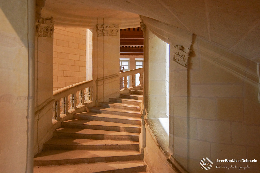 Château de Chambord Escalier à Double Révolution Flickr