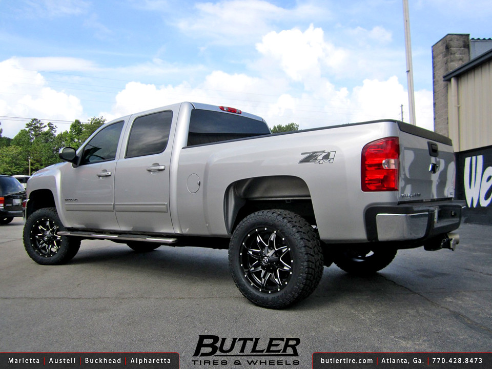 Chevy Silverado with 20in Fuel Lethal Wheels a photo on Flickriver