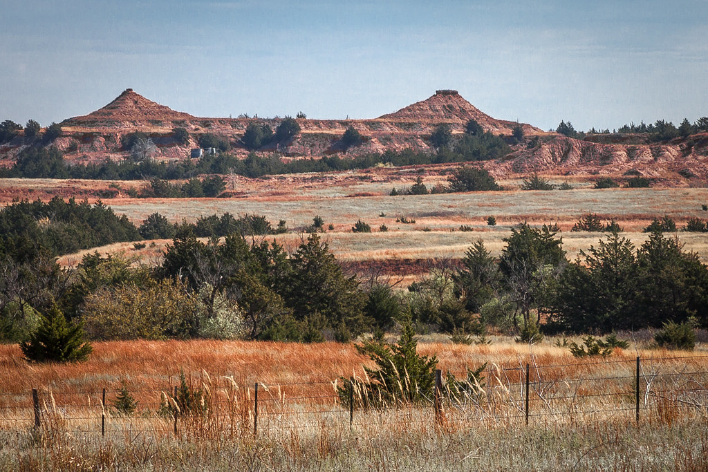 Twin Peaks Gypsum Hills, Barber County, Kansas Vincent Parsons Flickr