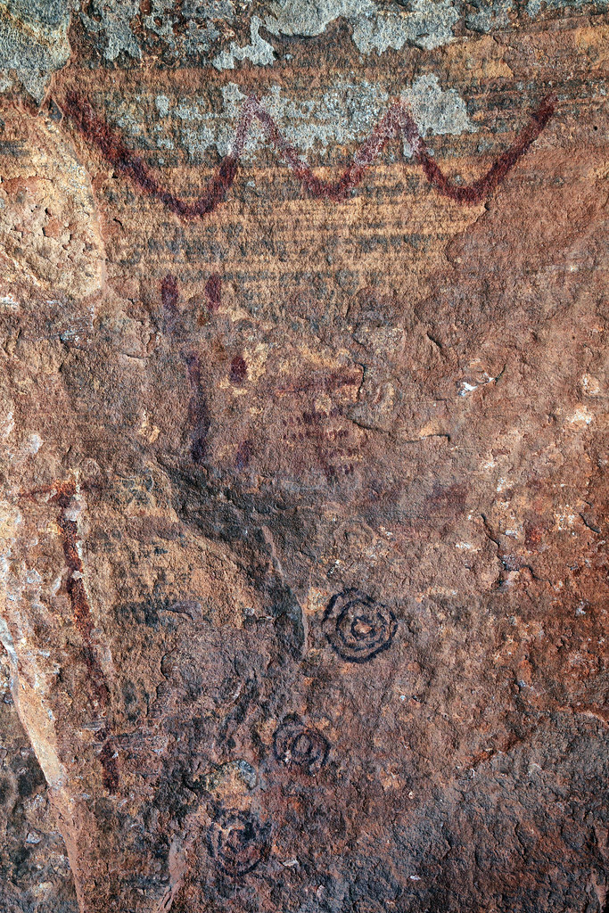 Weaver's Caves, Desert Archaic Pictographs, Garfield Count… Flickr