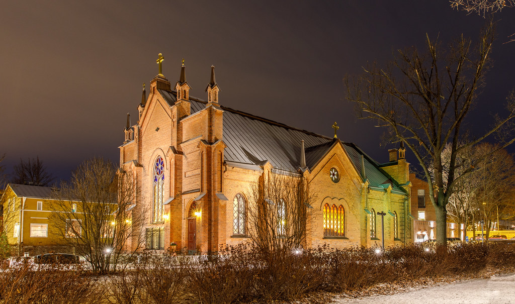 IMG_0505HDR Finlaysonin kirkko. Finlayson church is uniqu… Flickr