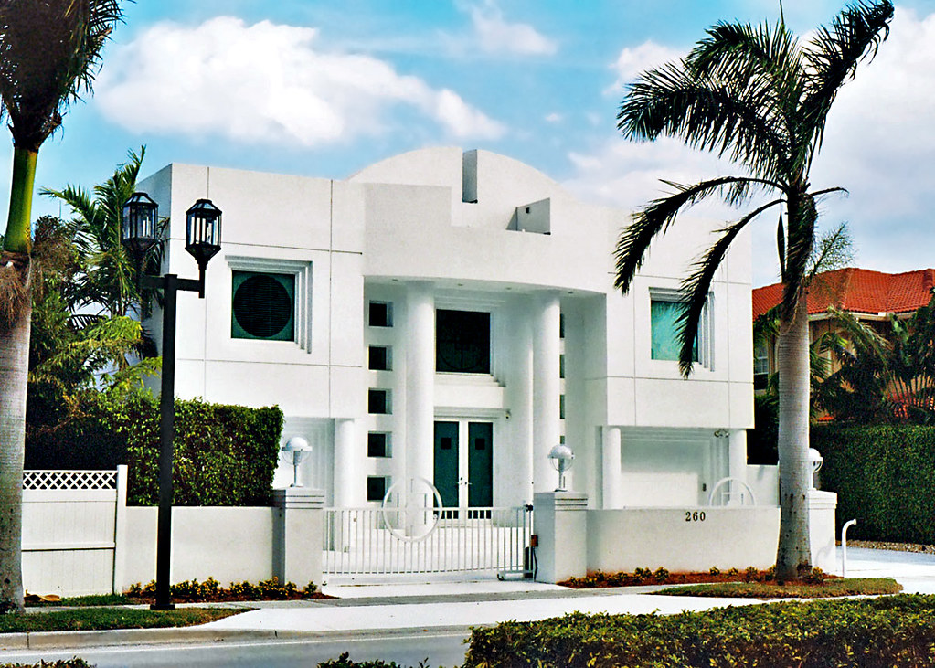 Modern House, Boca Raton A house in a modern architectural… Flickr