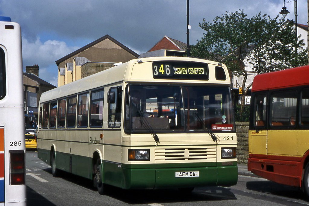 BLBN. Blackburn AFM5W. Accrington, 1993. Rebuild of bus ne… Flickr
