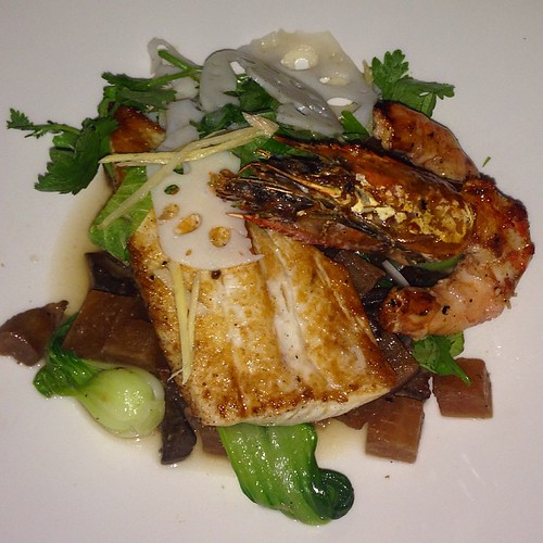 Fish special Hawaiian kampachi & Kauai shrimp Hawaii Flickr