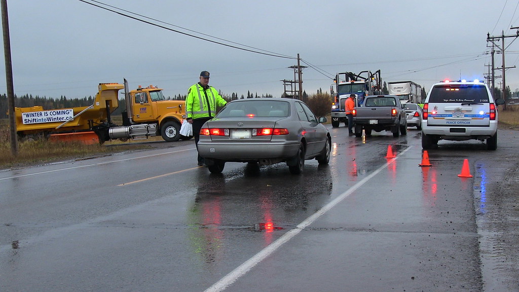 Helping Drivers "Shift Into Winter" near Vanderhoof Flickr