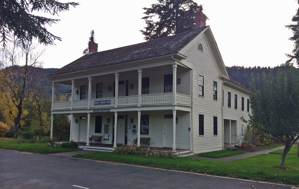 Historic Wolf Creek Inn Wolf Creek, Oregon Eli & AnneMarie Flickr