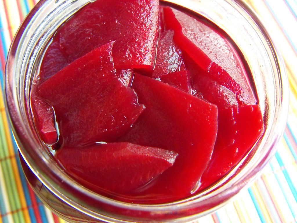 Pickles de beterraba As receitas lá de casa Galinha Maria Flickr