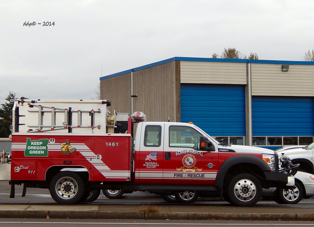 Adair Rural Fire / Rescue Truck Full Side View Adair Villa… Flickr
