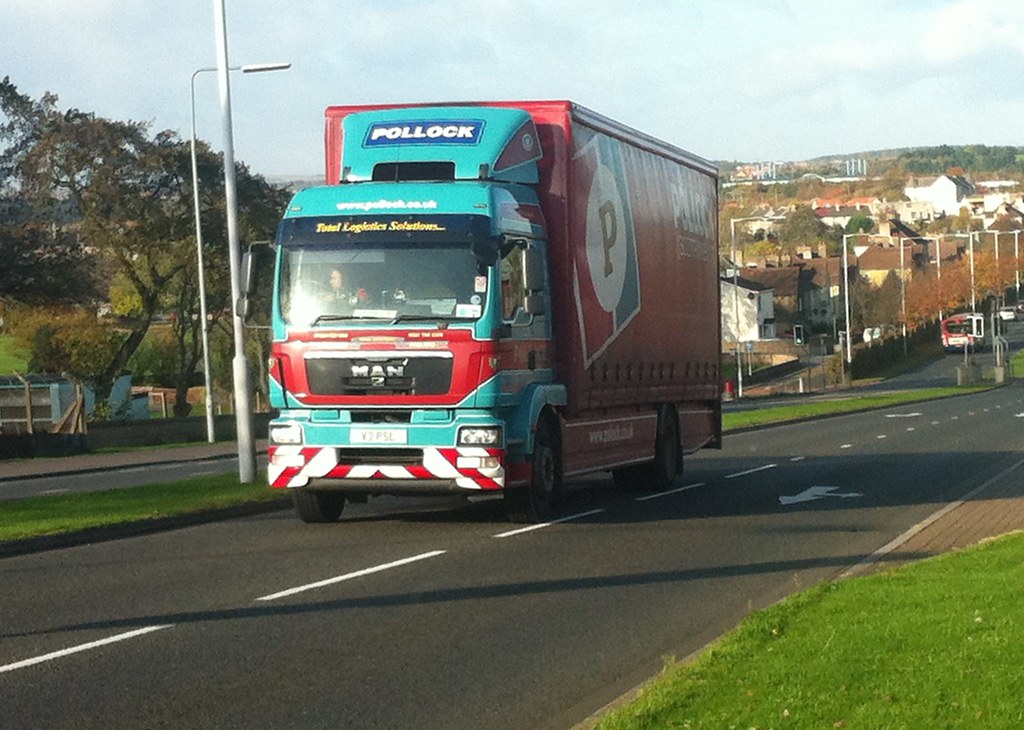 V2 PSL Pollock Scotrans Ltd Man Tgs Kings Road Rosyth Cammies