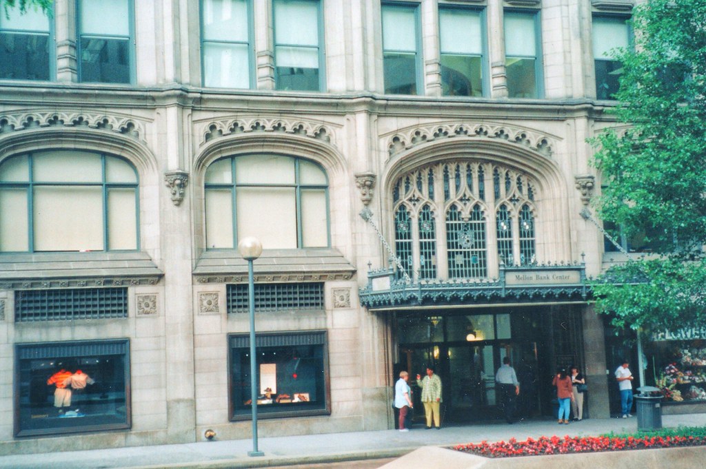 Pittsburgh Pa Mellon Bank Center Old 35mm Film a photo on Flickriver