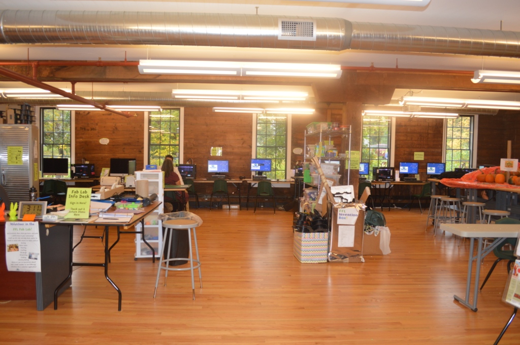 FFL Fab Lab Center of the room Fayetteville Free Library Flickr