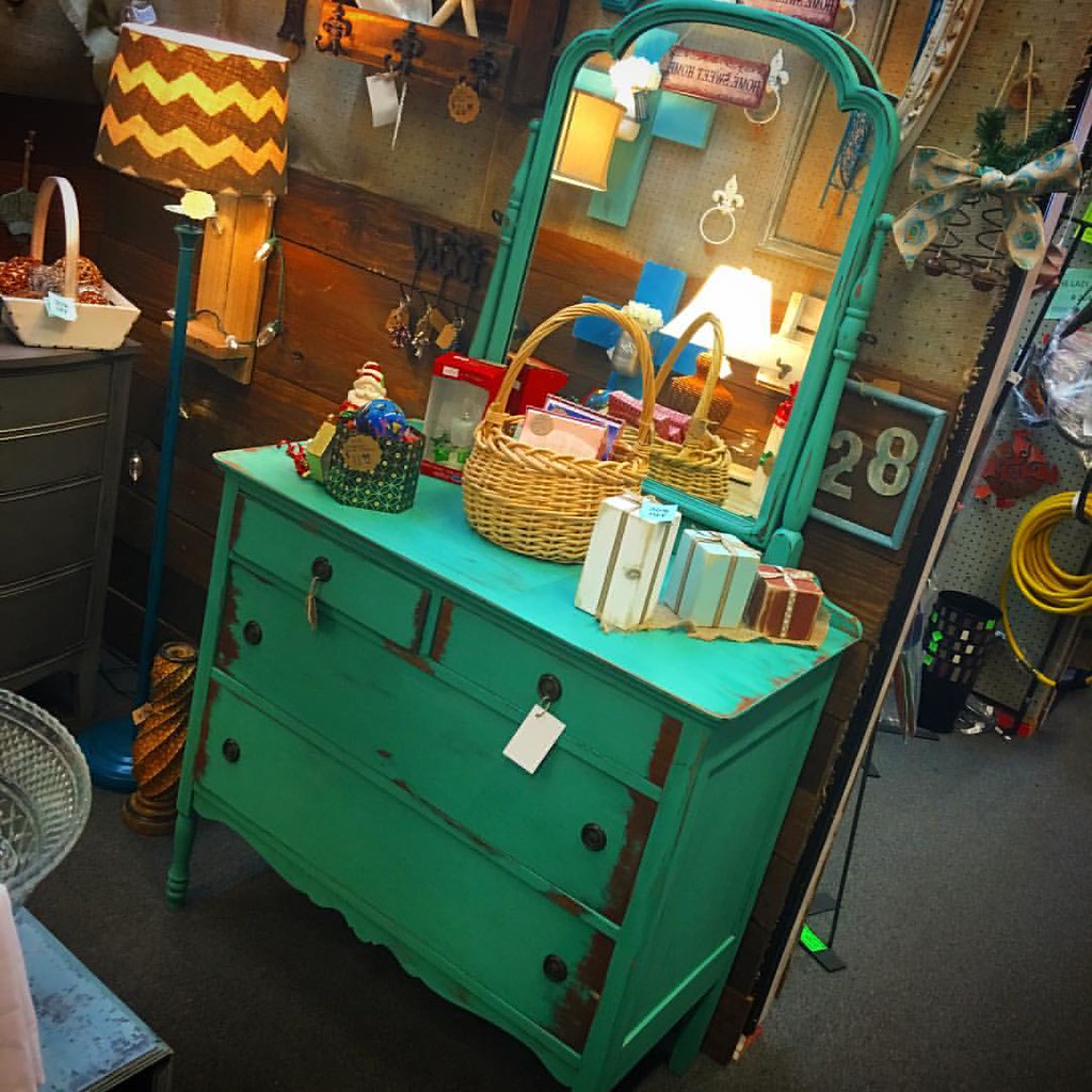 custom painted antique vanity for 298.00 from ve… Flickr