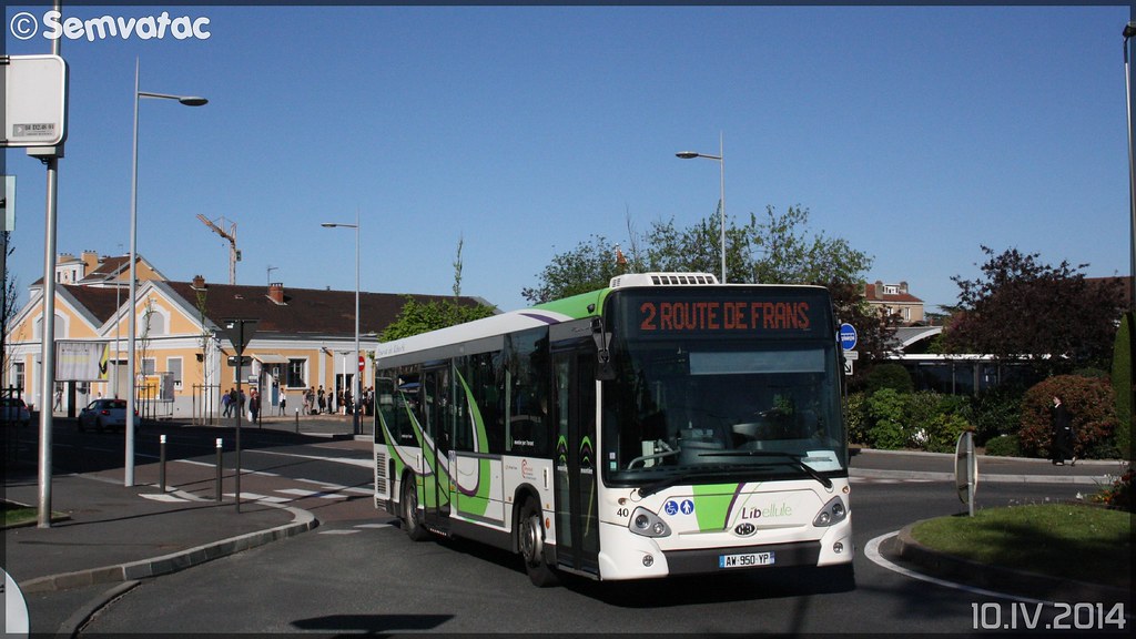 Heuliez Bus GX 127 CarPostal Villefranche sur Saône / Libellule n°40
