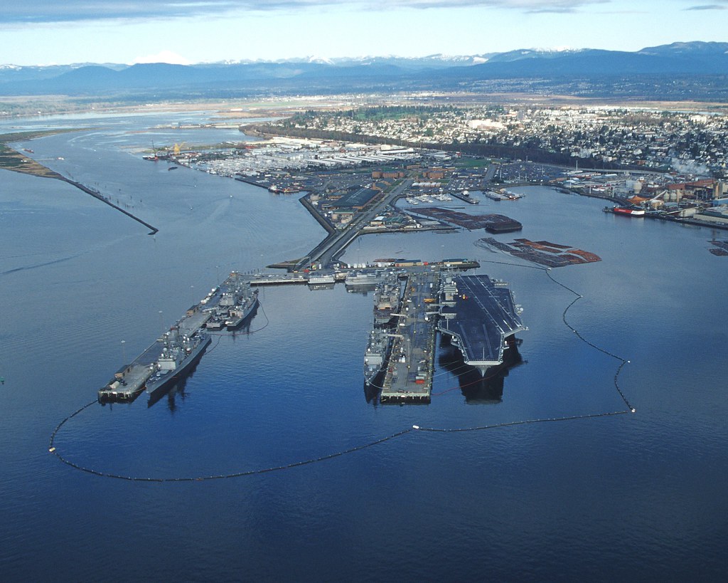 Aerial of Naval Station Everett EVERETT, Wash. (May 22, 20… Flickr